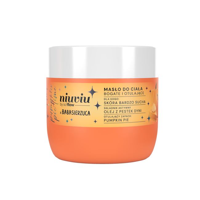niuviu by So!flow x Babasierzuca Unt de corp bogat și hidratant 200ml