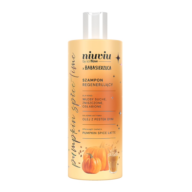 niuviu by So!flow x Babasierzuca Șampon regenerant pentru păr 300ml