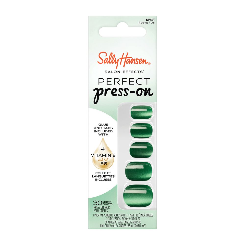 Sally Hansen Salon Effects Perfect Press-On Unghii artificiale SV451 Rocket Fuel