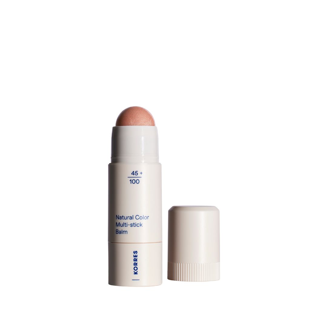 KORRES Natural Color Multi-Stick Balm Illuminating Face Stick 02 Glass Peach