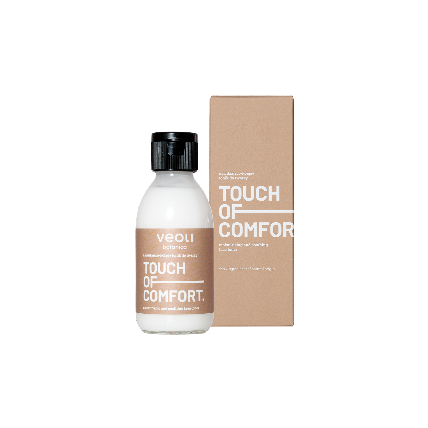 Veoli Botanica Touch of Comfort Tonic facial hidratant și calmant 150ml