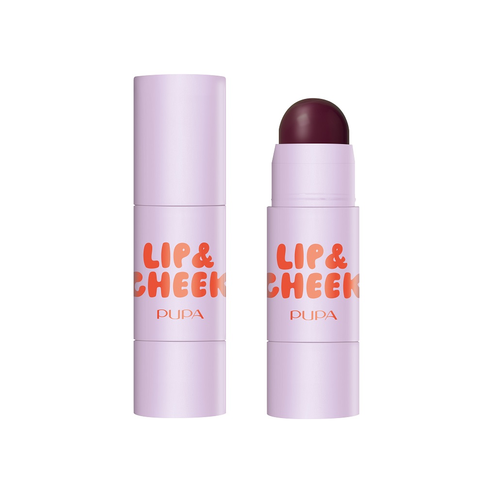 Pupa Milano Lip&amp;Cheek Blush and Lip Balm în Stick 003 Juicy Cherry