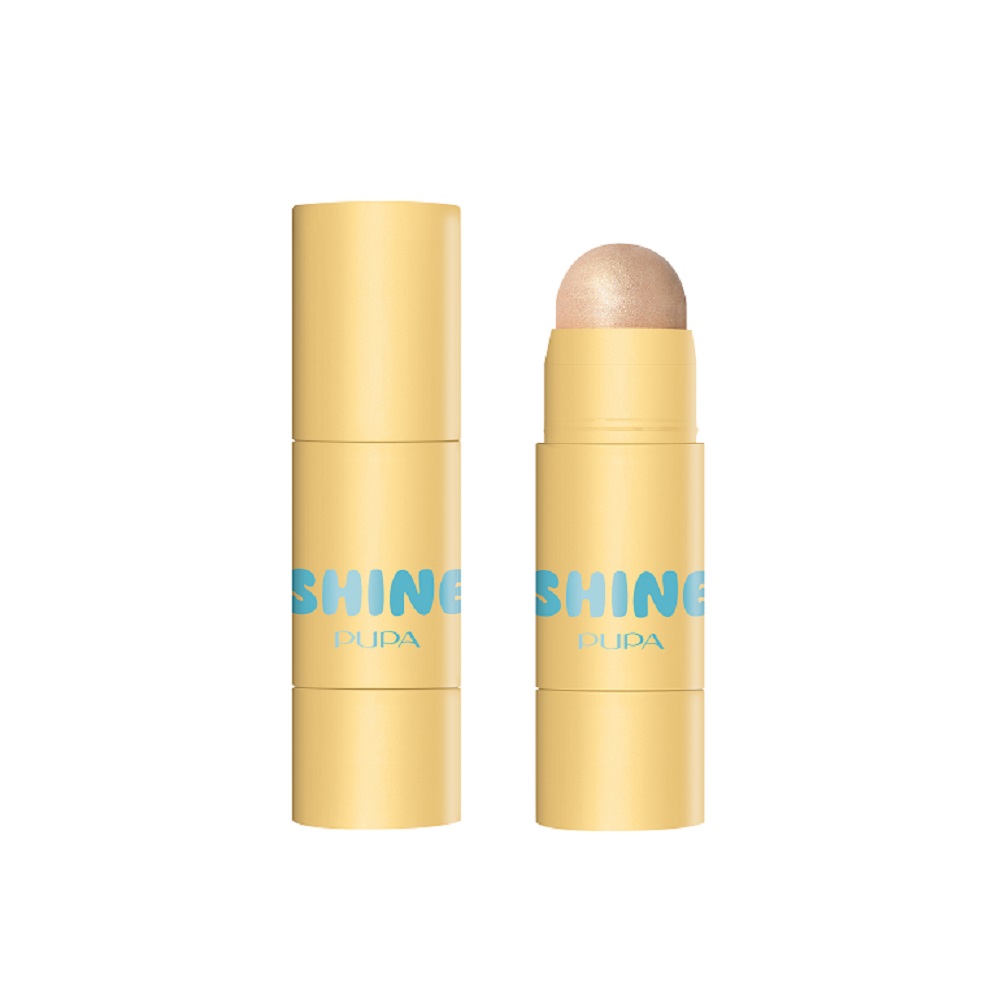 Pupa Milano Shine Stick iluminator pentru față 002 Golden Hour