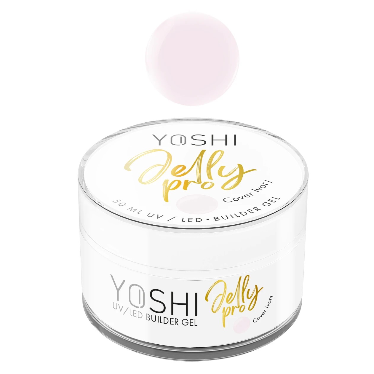 Yoshi Builder Gel Jelly PRO Gel UV LED Cover Ivory 50ml