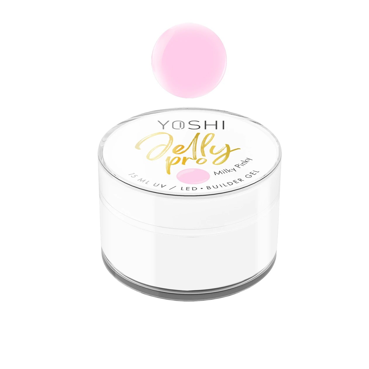 Yoshi Jelly PRO Gel UV LED Milky Pinky 15ml