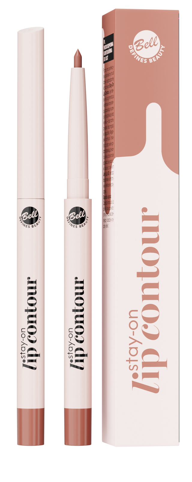 Bell Stay-On Lip Contour Lip Liner 01 Warm Nude