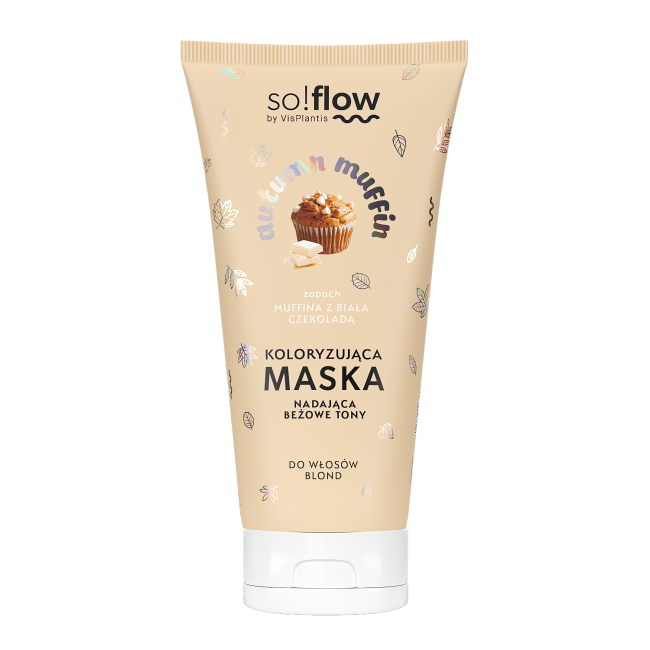 Mască colorantă So!flow Autumn Muffin pentru tonuri de bej 200ml