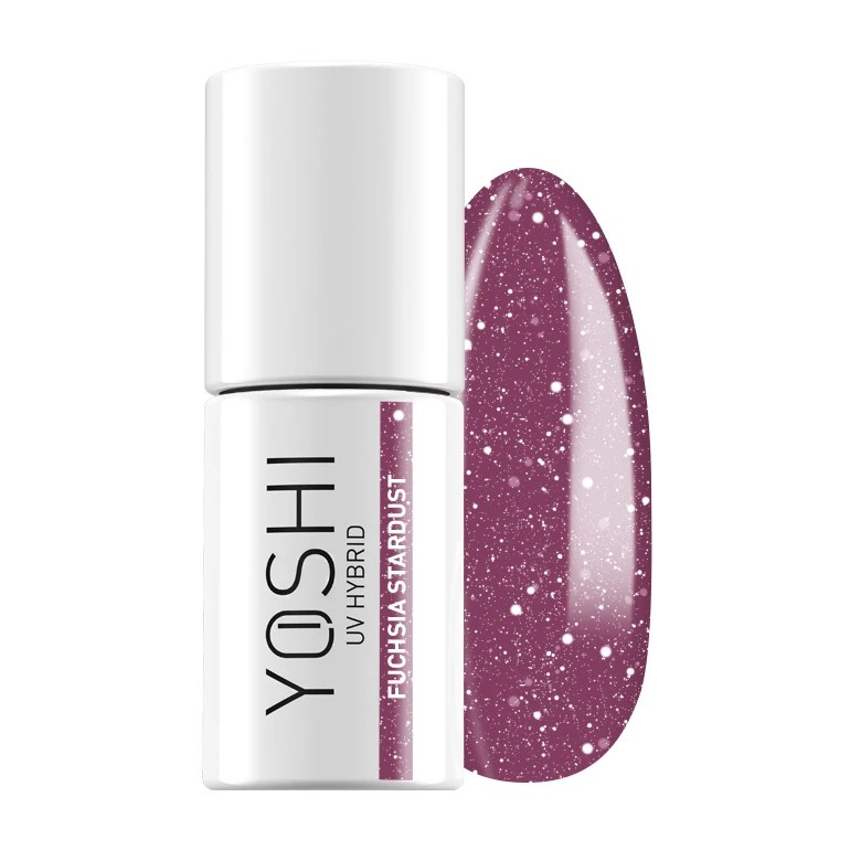 Yoshi Hybrid Varnish 524 Fuchsia Stardust