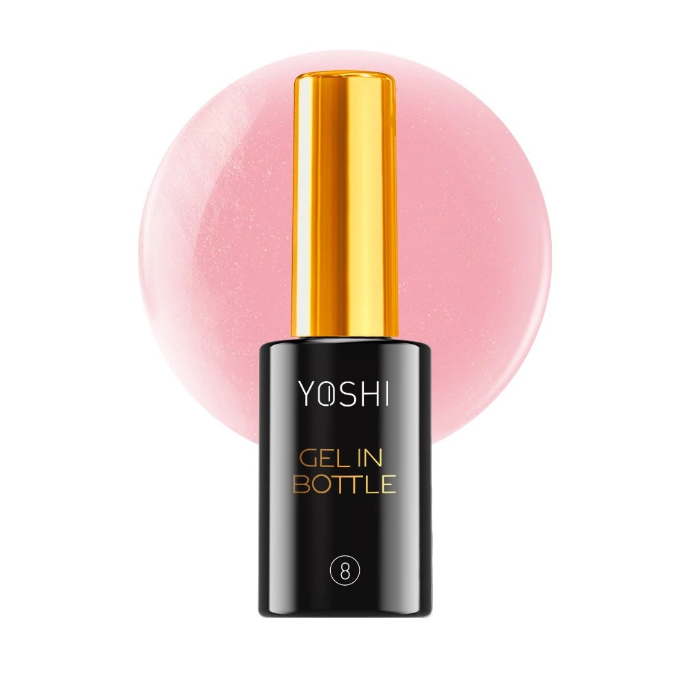 Yoshi Gel în sticlă Gel constructor No8 10ml