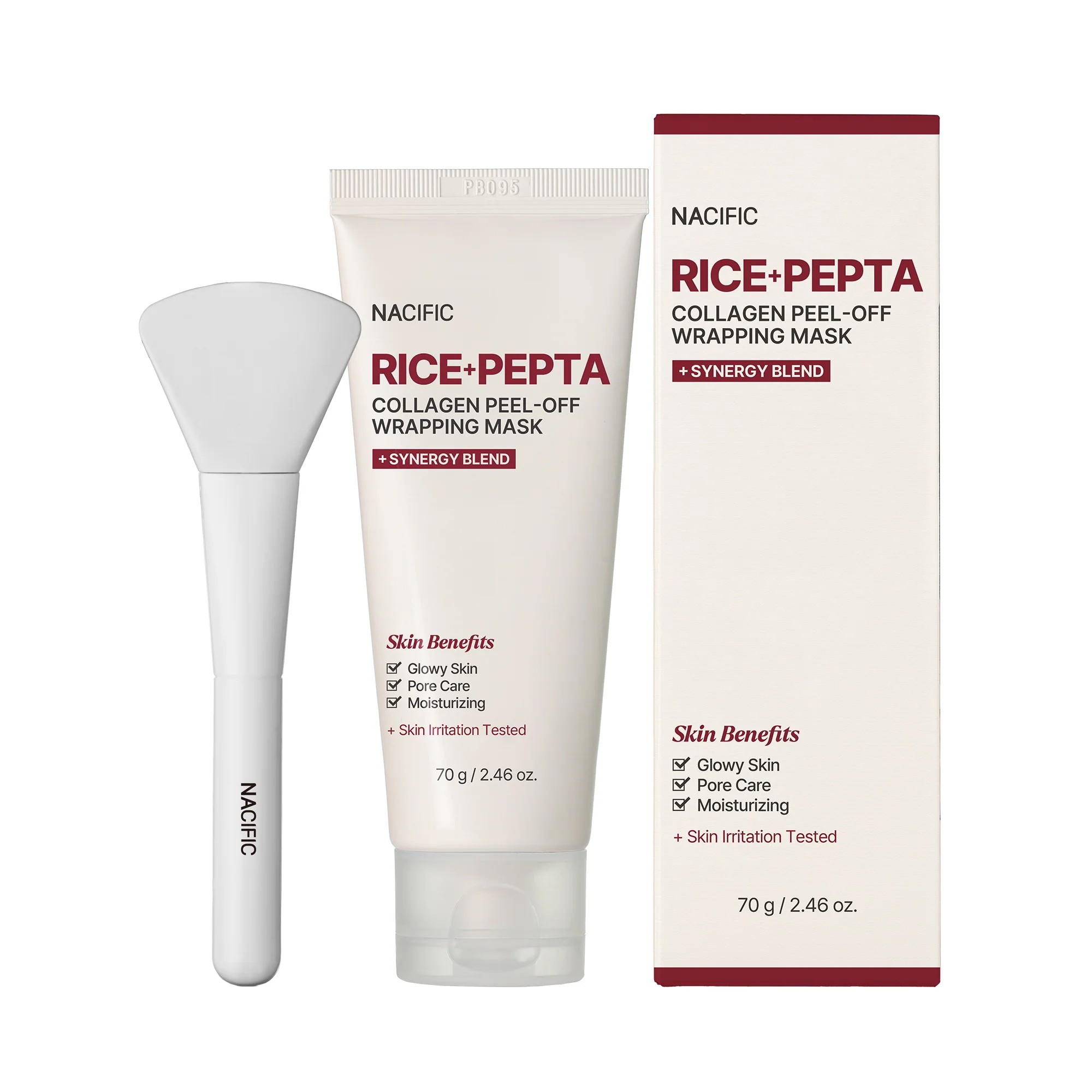 Nacific Rice + Pepta Firming Peptide Peel-Off Mask 70g