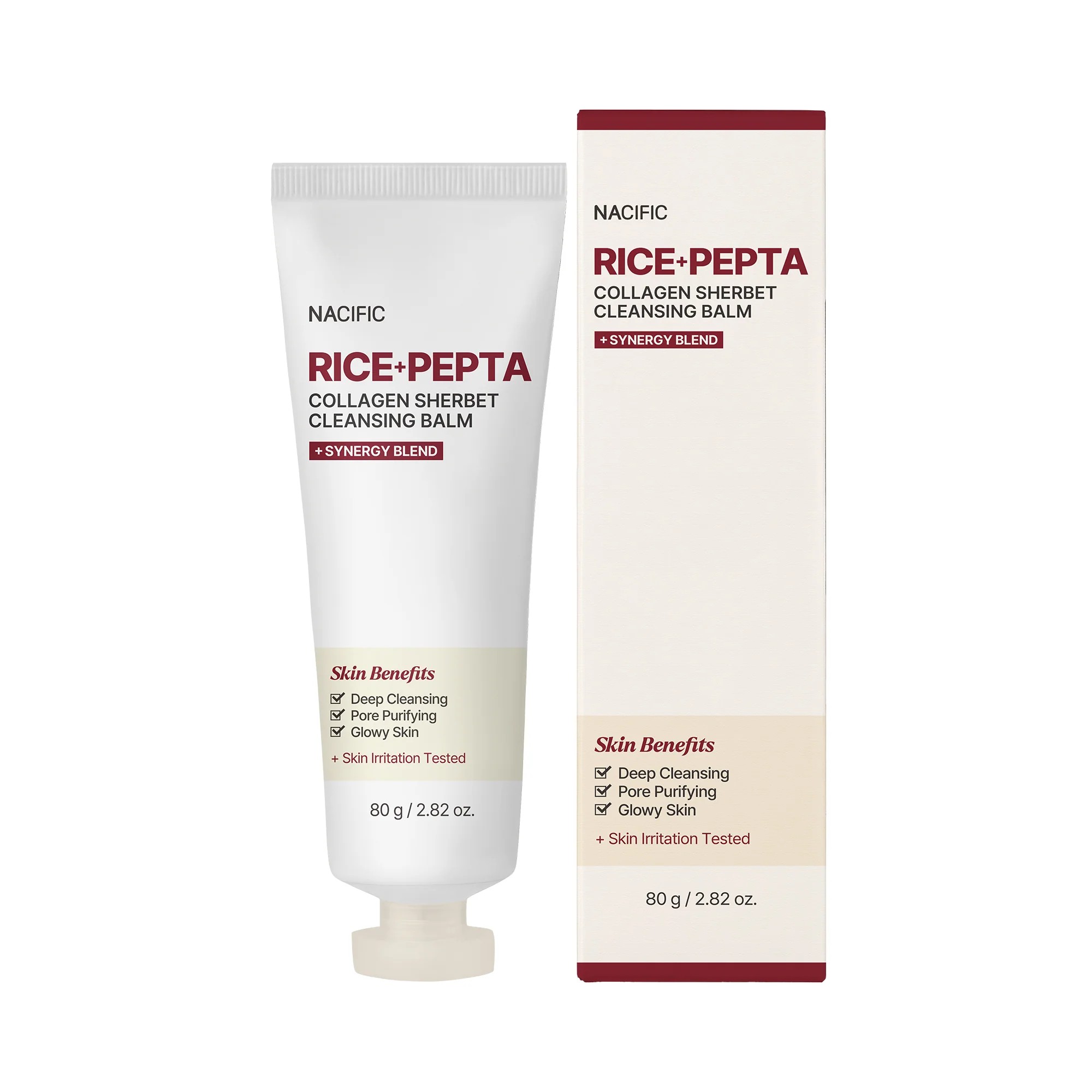 Loțiune purificatoare Nacific Rice + Pepta cu colagen și complex peptidic 80g