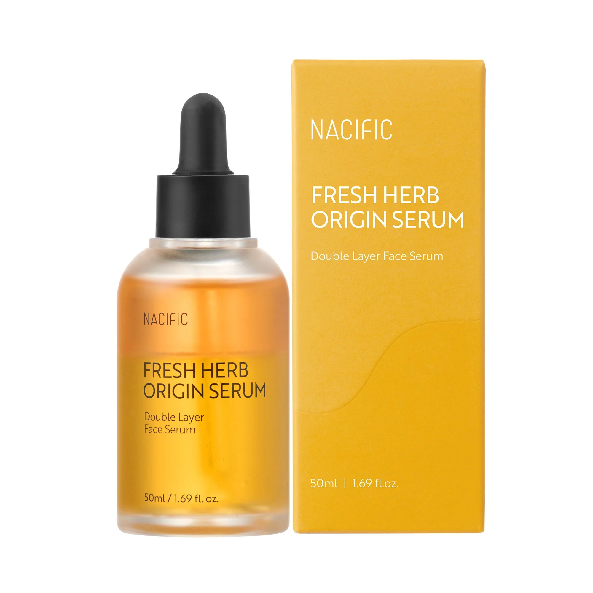 Nacific Fresh Herb Origin Ser facial bifazic cu vitamine și uleiuri vegetale 50ml