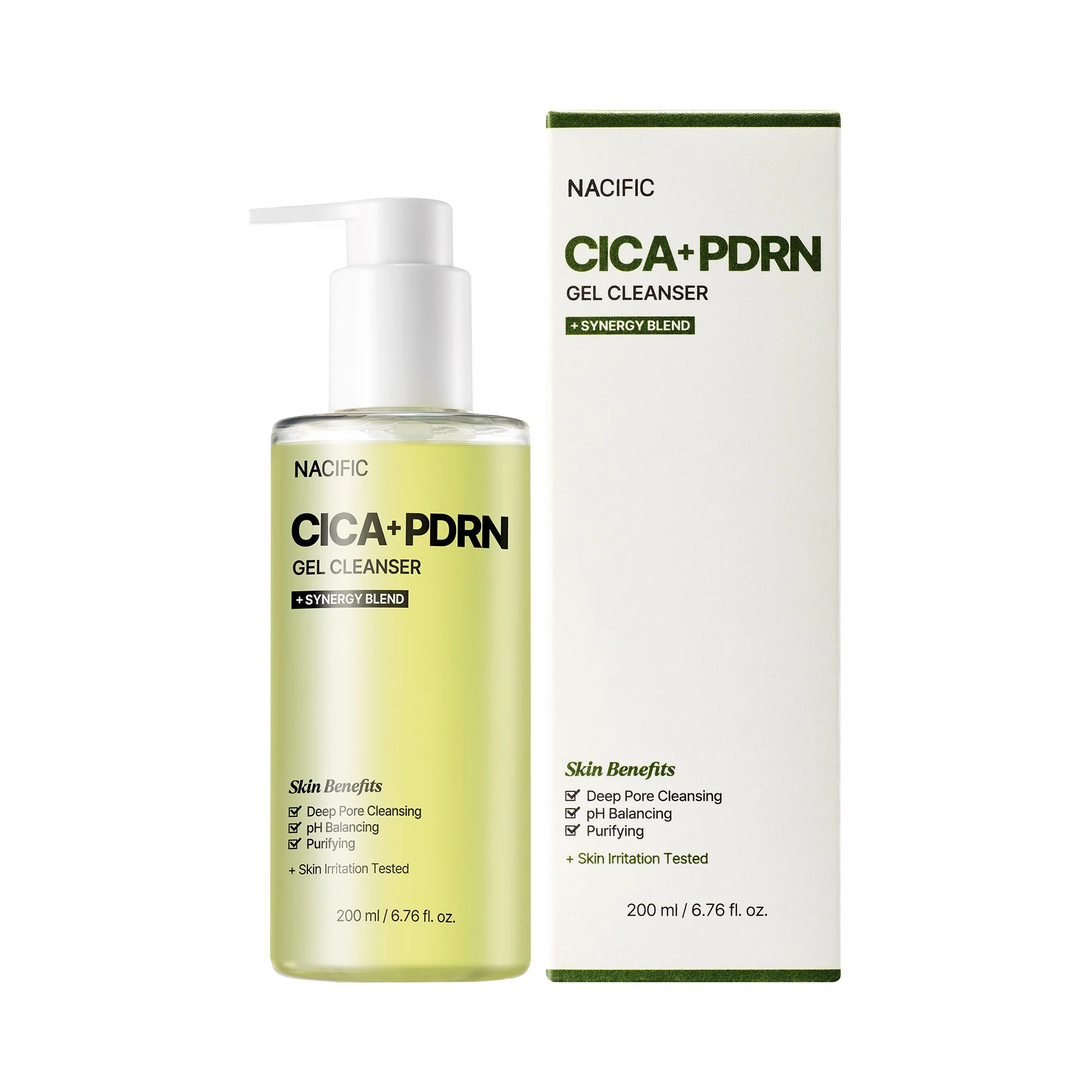 Gel de curățare Nacific CICA + PDRN pentru piele sensibilă 200ml
