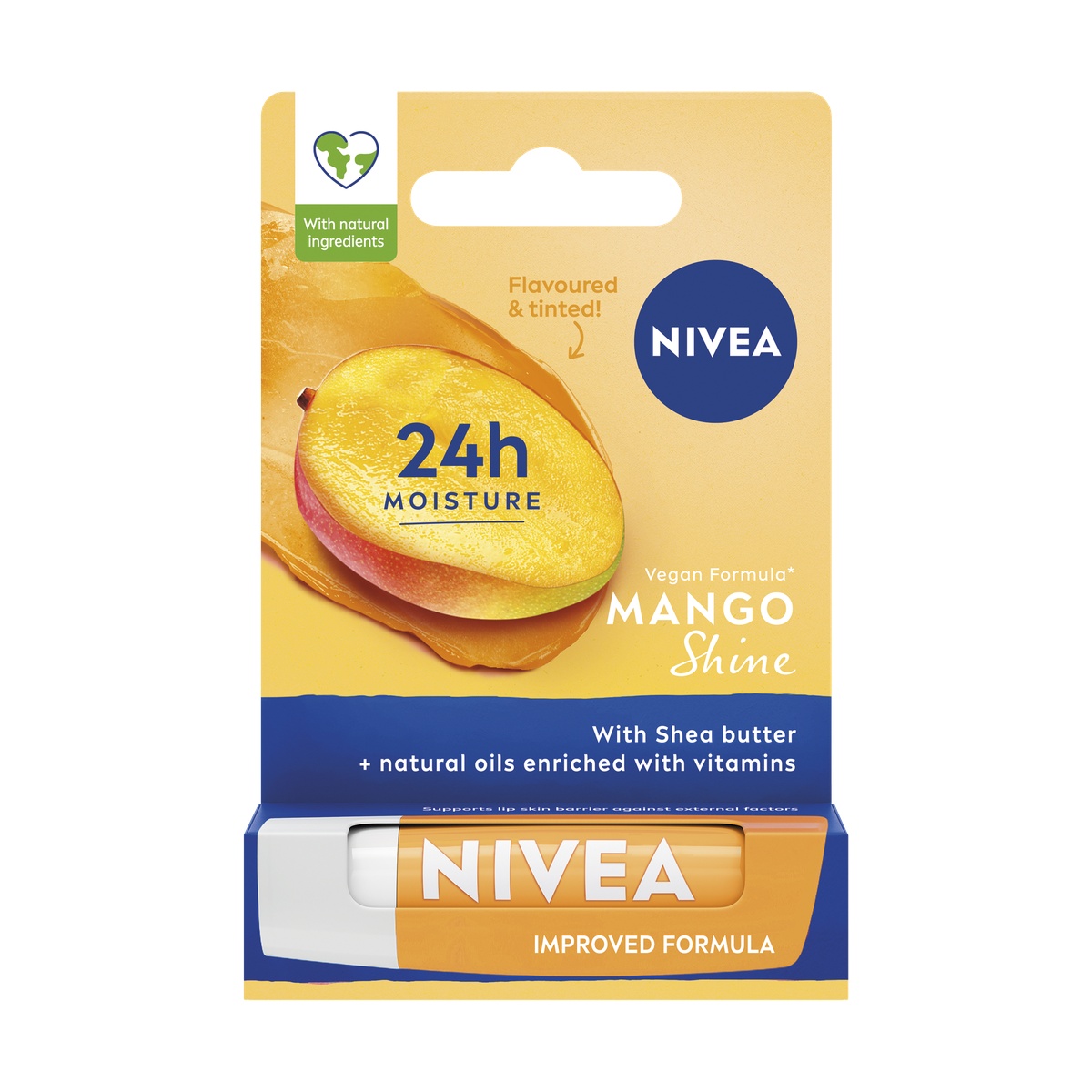 NIVEA Caring Lipstick Mango Shine