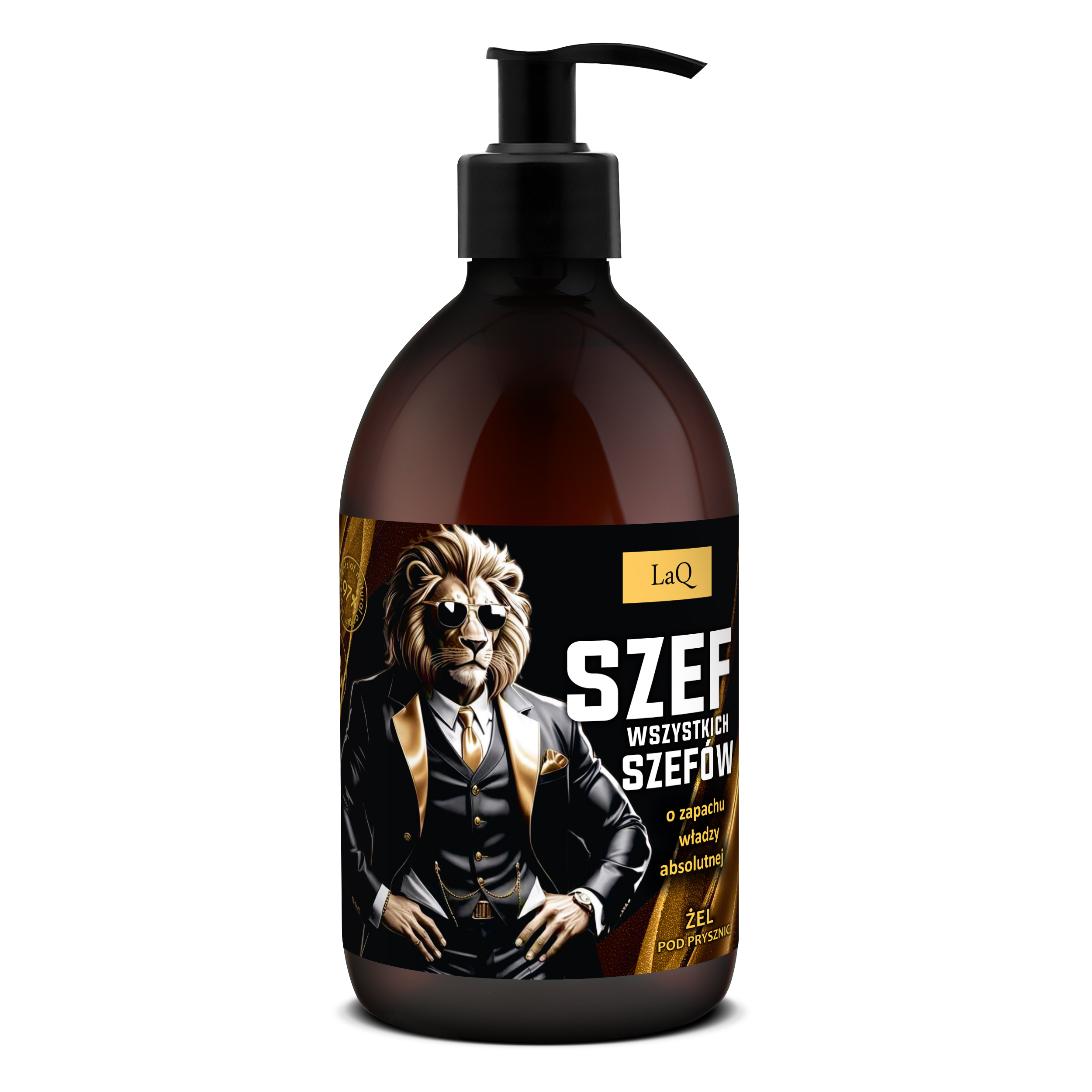 Gel de duș pentru bărbați LaQ Boss of All Bosses Premium 500ml