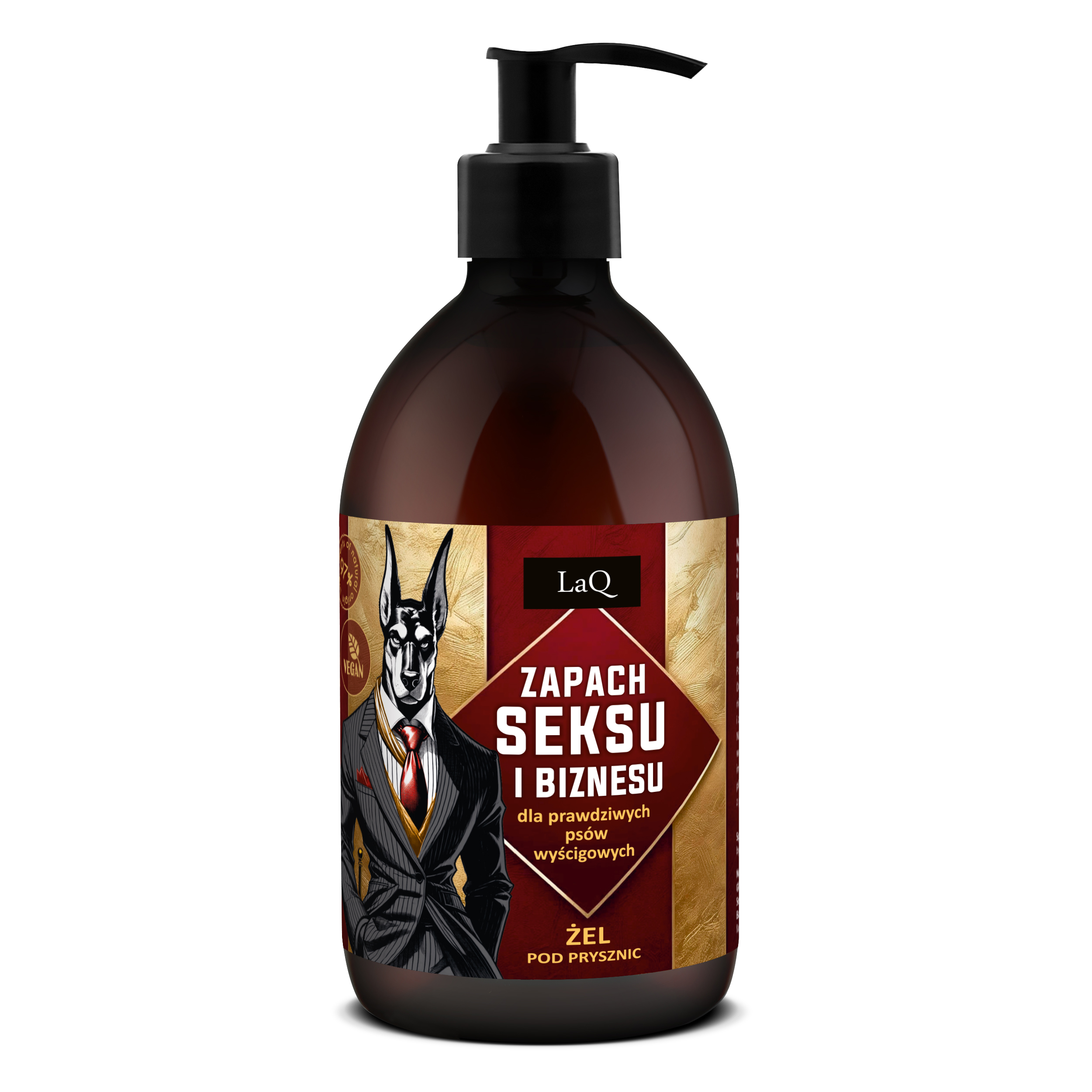 Gel de duș pentru bărbați LaQ Premium Sex and Business Fragrance 500ml