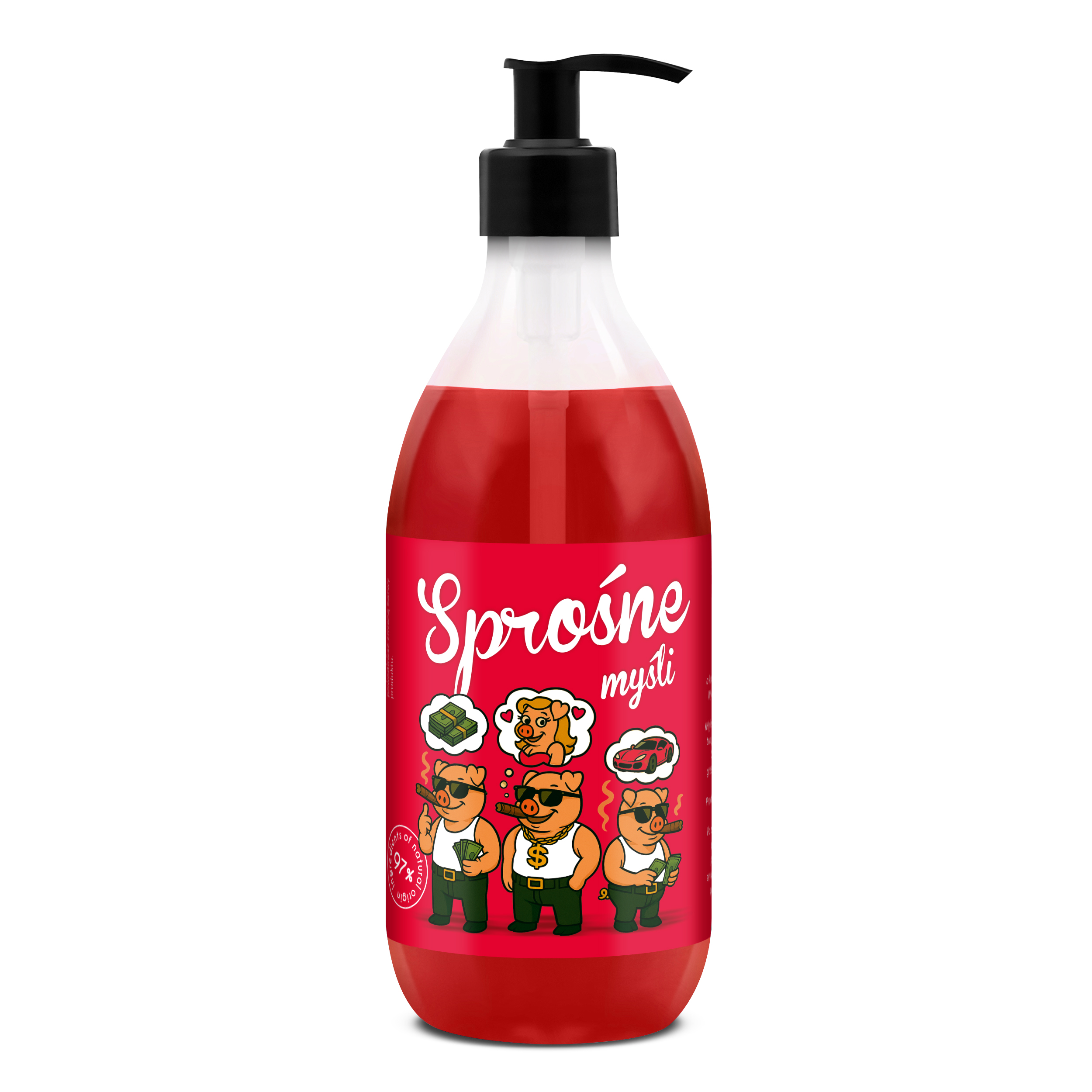 LaQ Shots! Gel de spălare pentru corp și mâini LaQ Shots 500ml
