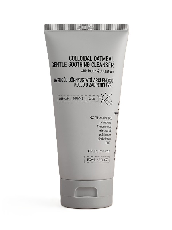 Nerds. Gel de spălare facială calmant cu fulgi de ovăz coloidali 150ml