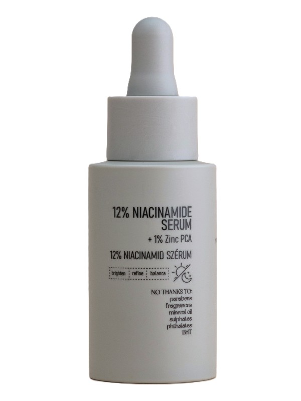 Nerds. Ser facial cu Niacinamidă 12% și Zinc 1% PCA 30ml