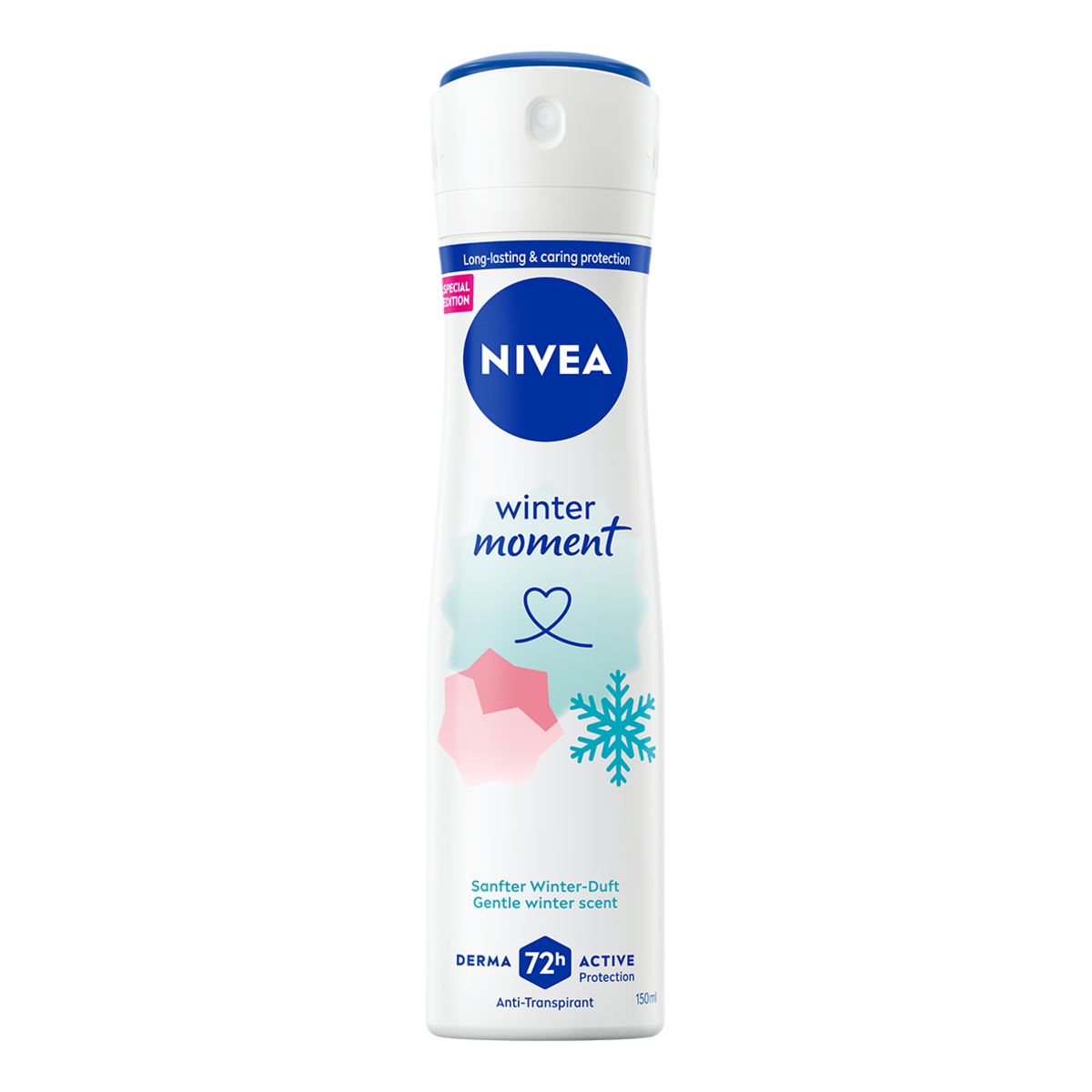 NIVEA Winter Moment Spray antiperspirant pentru femei 150ml