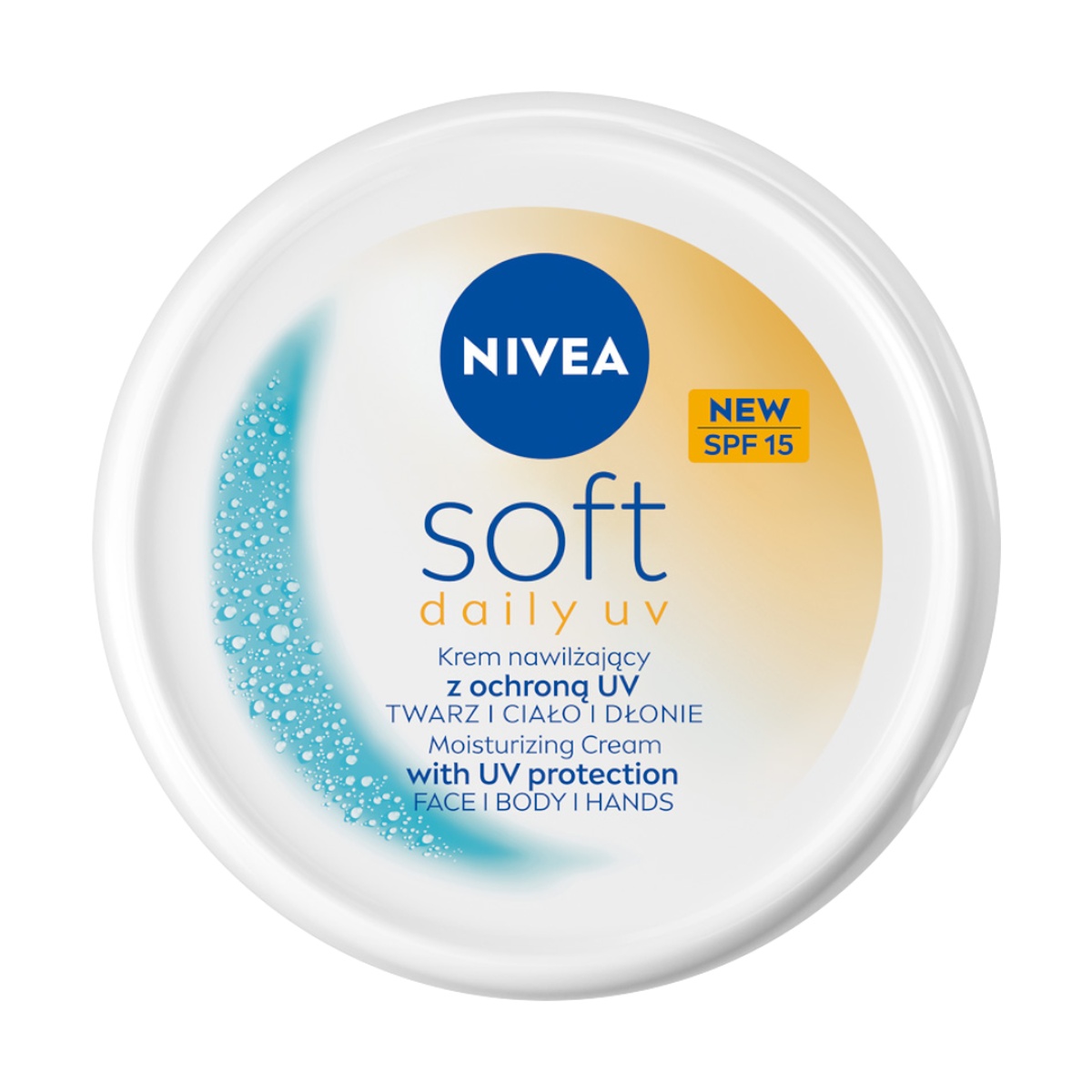 NIVEA Soft Cremă hidratantă intensivă cu SPF15 100ml