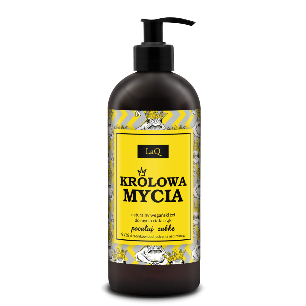 LaQ Gel Queen pentru spălarea corpului și a mâinilor 400ml