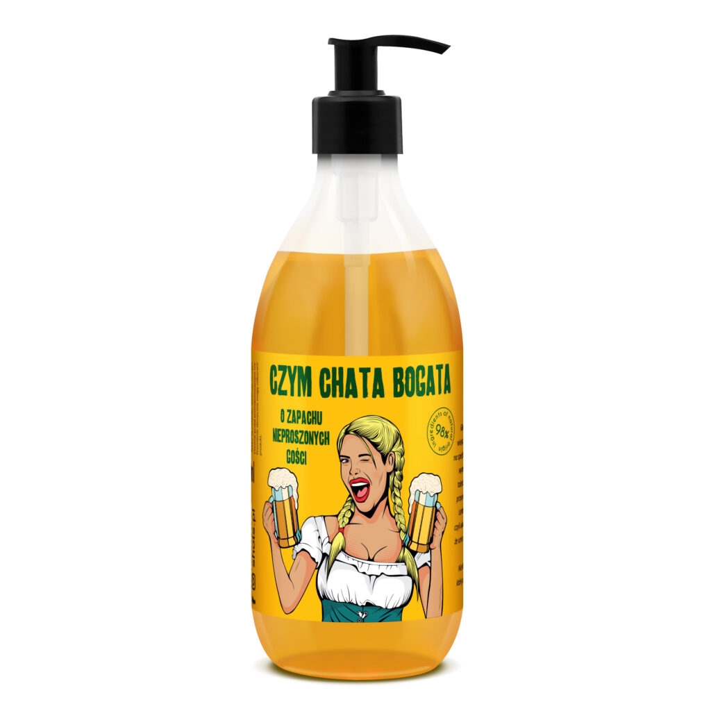 LaQ Shots! Gel de spălare a corpului și a mâinilor What a Rich Hut 500ml