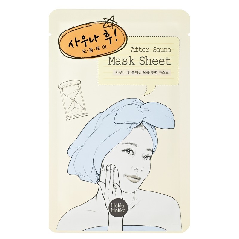 Holika Holika After Mask Sheet Face Mask - After Sauna Short Data expirării 28.02.2026r