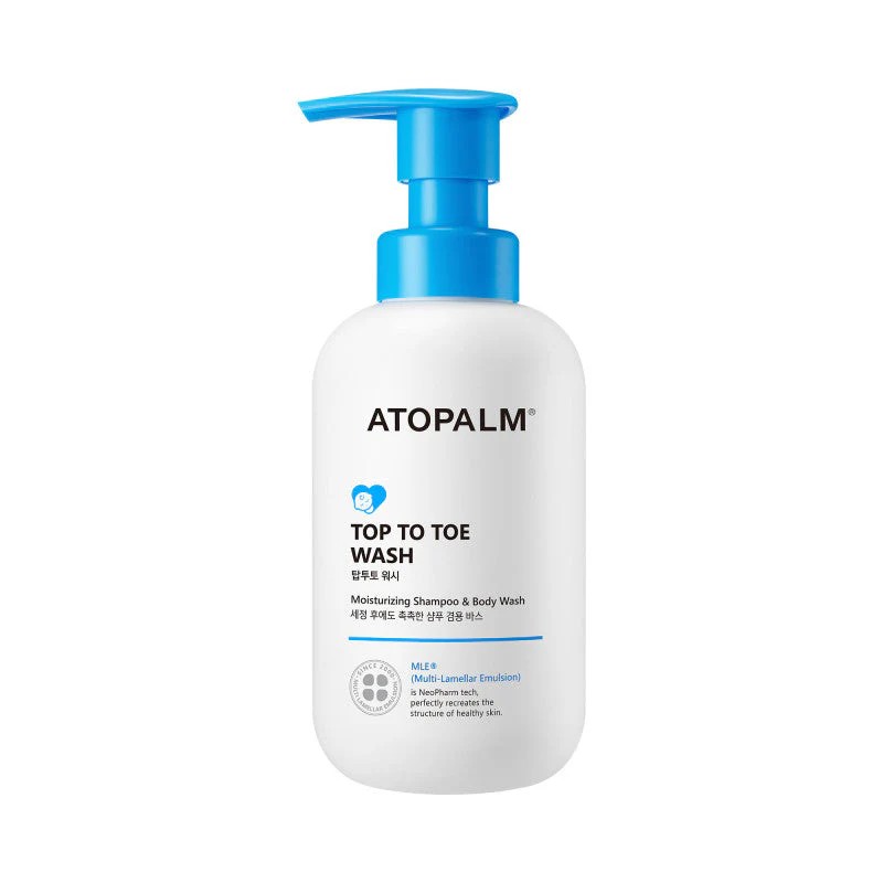 Atopalm Mle Gel de curățare delicată pentru pielea sensibilă a copiilor și bebelușilor 300ml