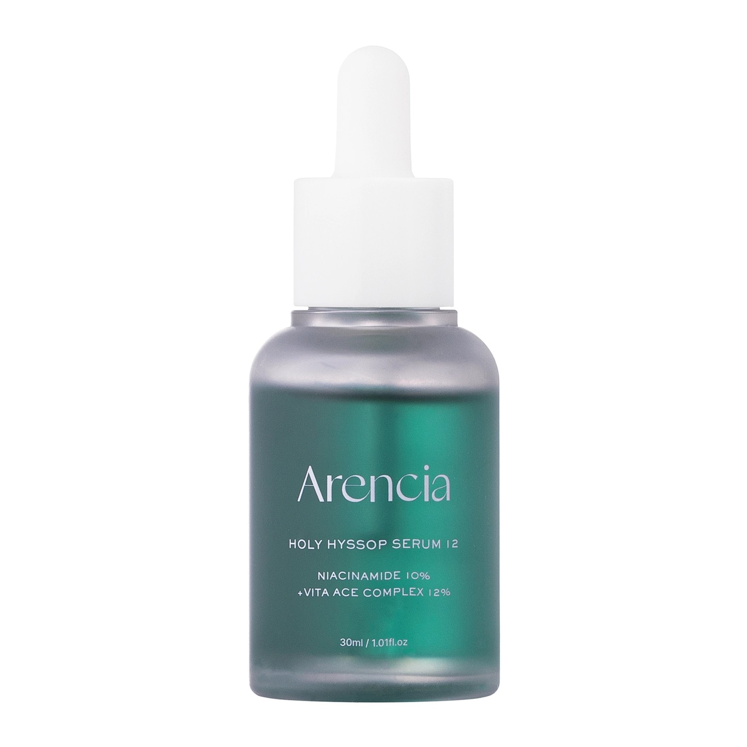 Arencia Holy Hyssop Serum 12 Ser de față iluminator și hidratant 30ml