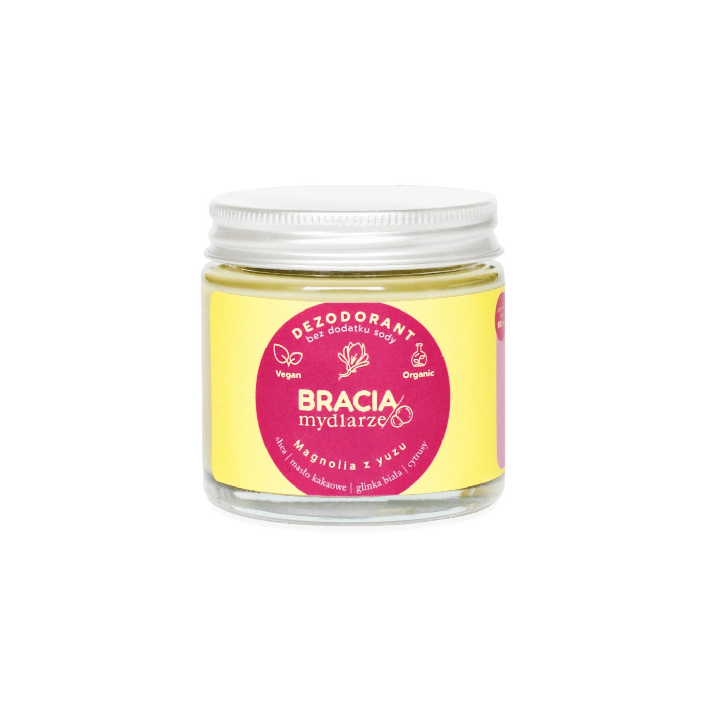 Deodorant cremă Magnolia Soap Brothers cu Yuzu 60ml