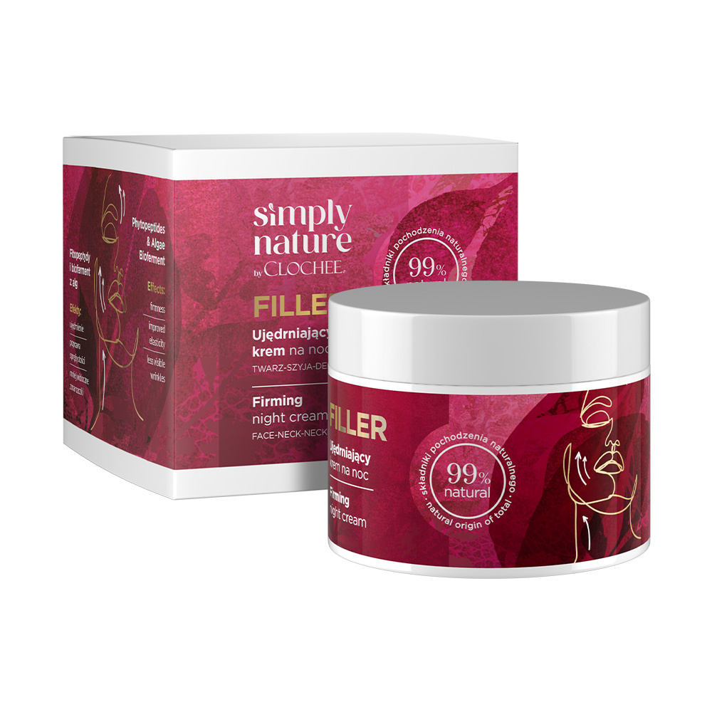 Simply Nature by Clochee Filler Cremă de noapte fermecătoare 50ml