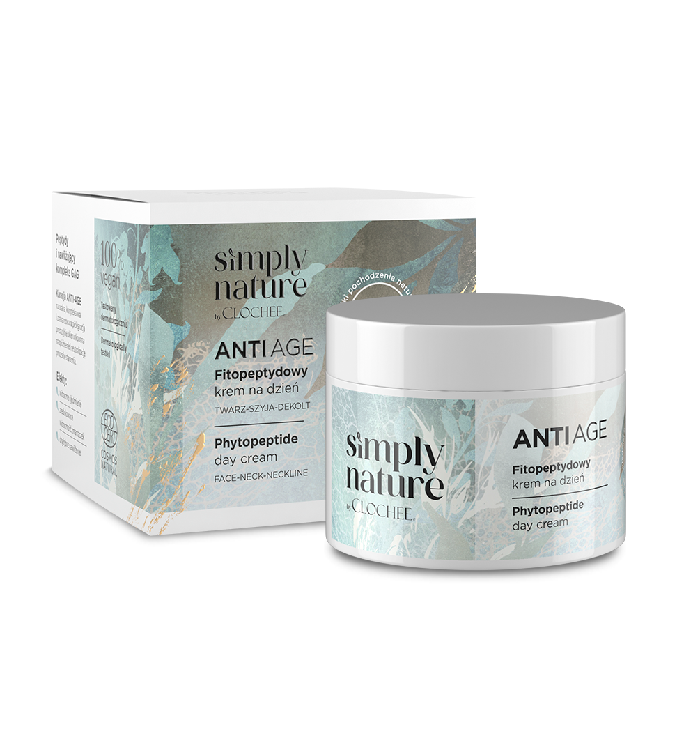 Simply Nature by Clochee Anti-Age Phytopeptide Cremă de zi 50ml
