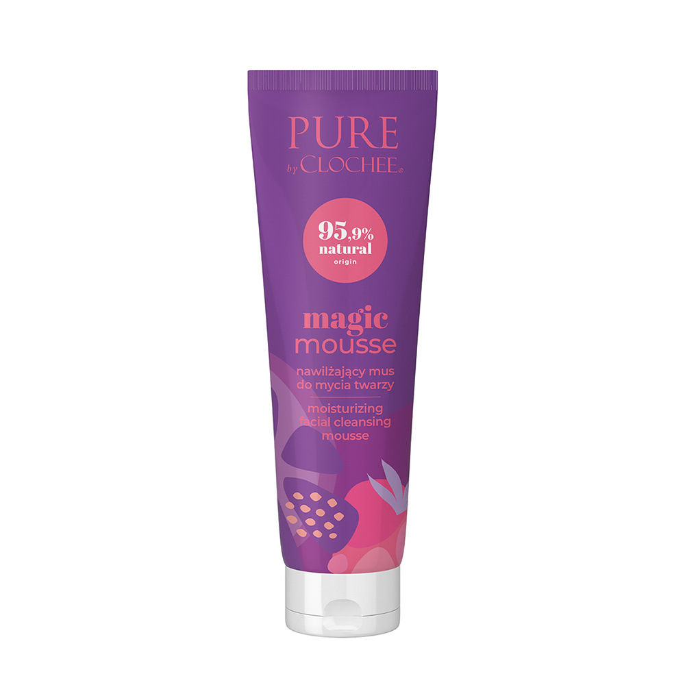 Pure by Clochee Mousse magică hidratantă pentru spălarea feței 90ml