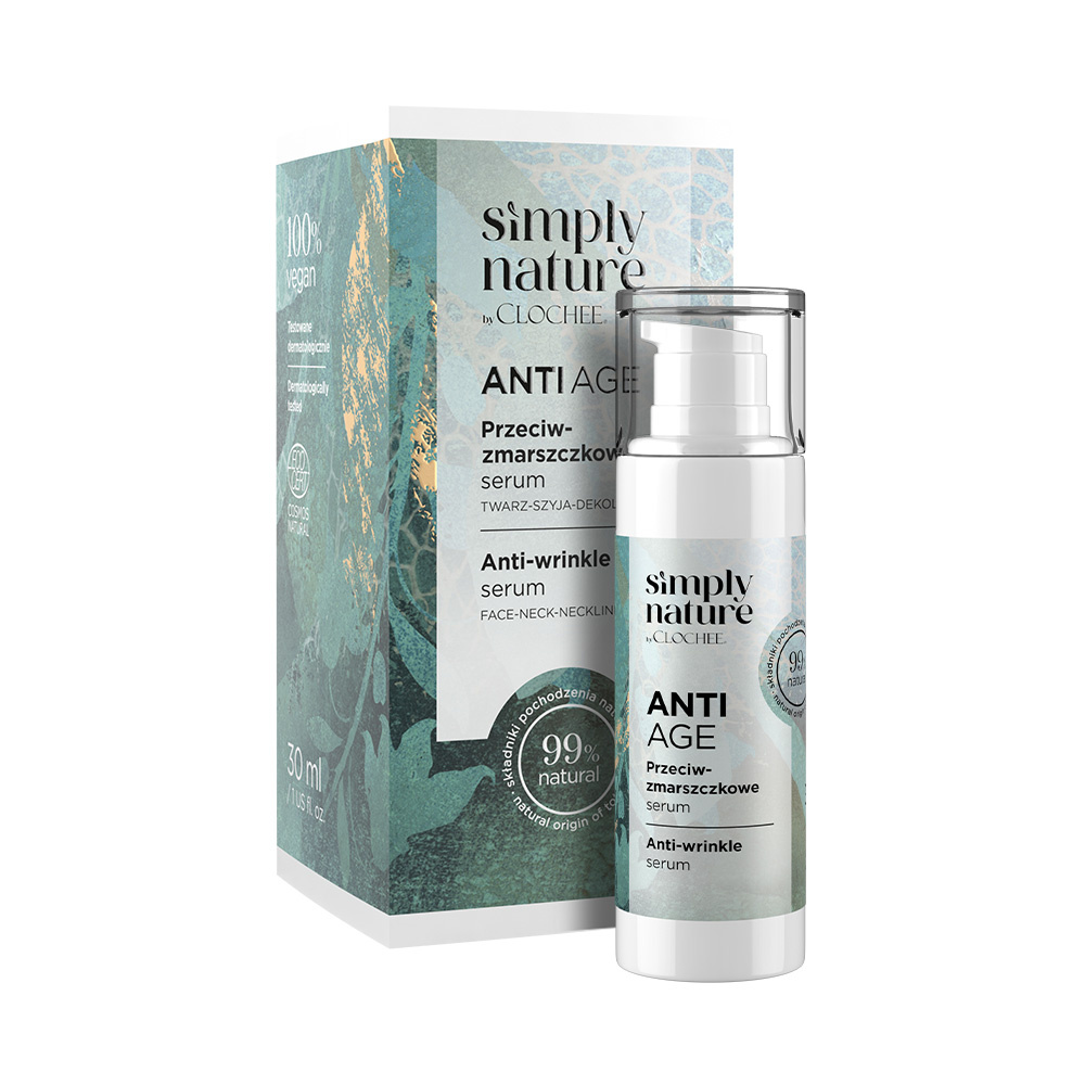 Ser anti-îmbătrânire Simply Nature by Clochee 30ml