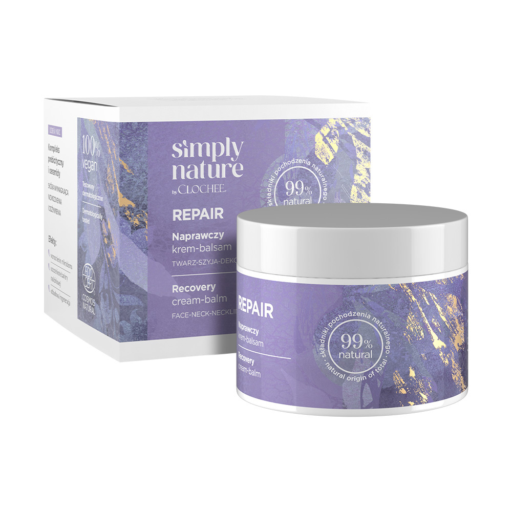 Simply Nature by Clochee Cremă reparatoare de reparații-Balm 50ml