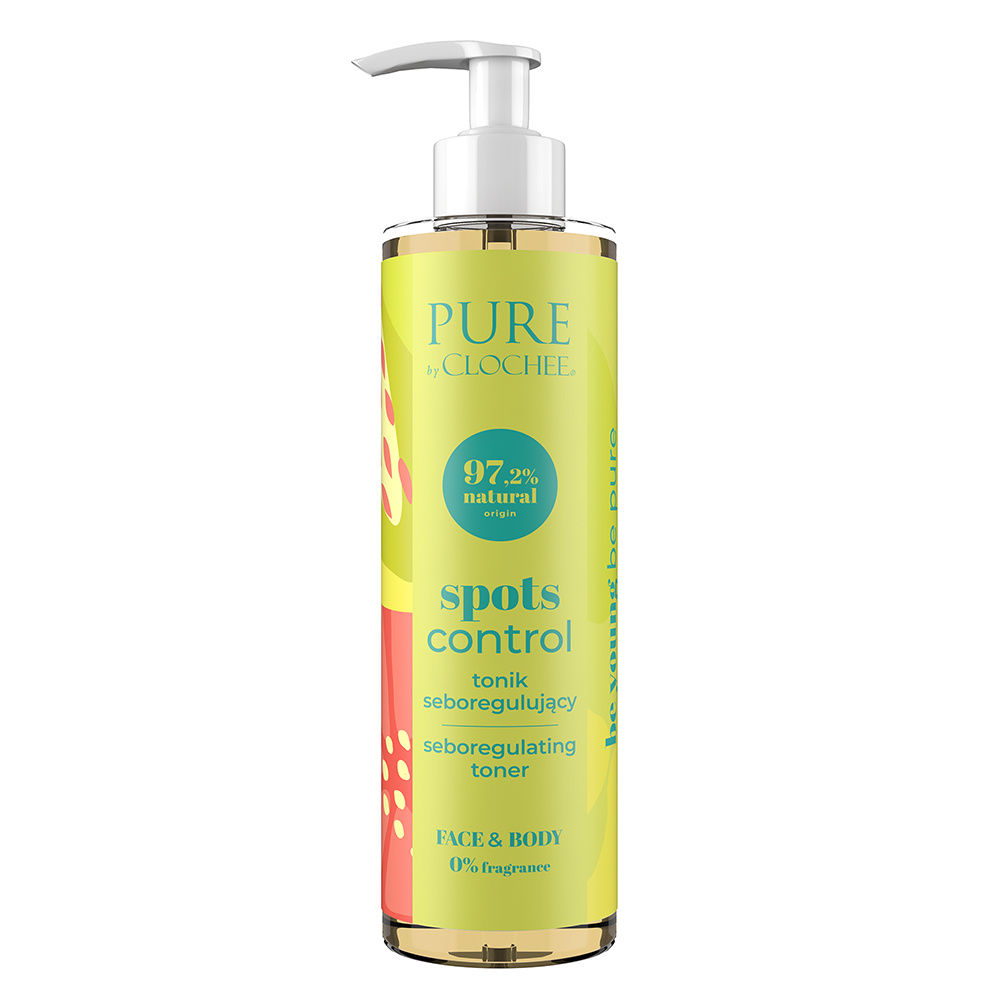 Pure by Clochee Tonic seboregulator pentru controlul petelor 200ml