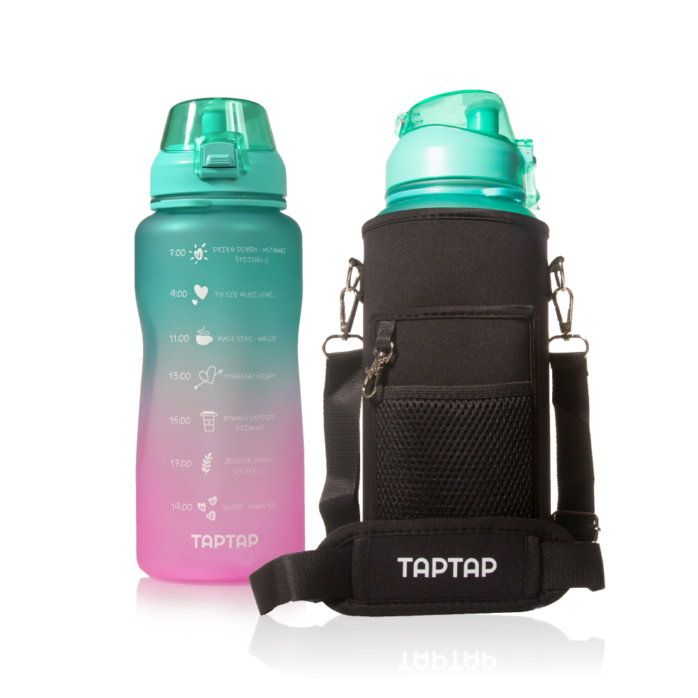 Set de sticle TAPTAP 2L + Geantă Bidon