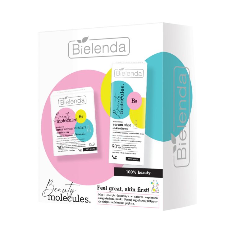 Bielenda Beauty Molecules Synbiotic Cream + Electrolyte Serum Set