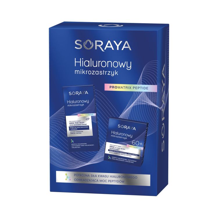 Soraya Hialuronowy Mikrozastrzyk Set cosmetic pentru îngrijirea feței 60+