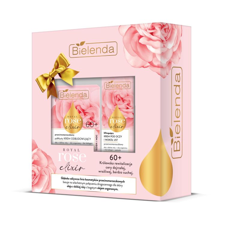 Bielenda Royal Rose Elixir Skincare Set 60+