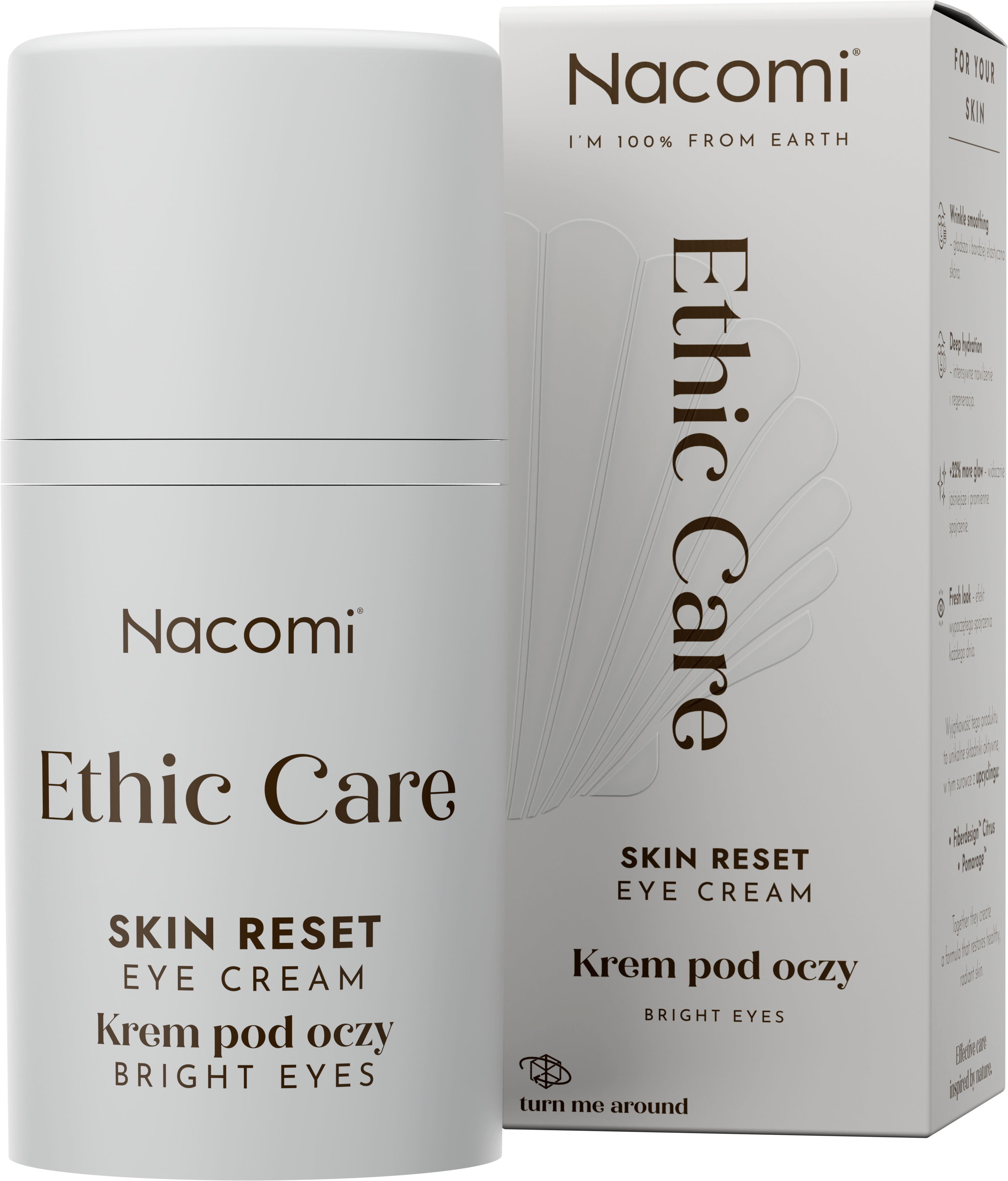 Nacomi Ethic Care Skin Reset Cremă de ochi 15ml