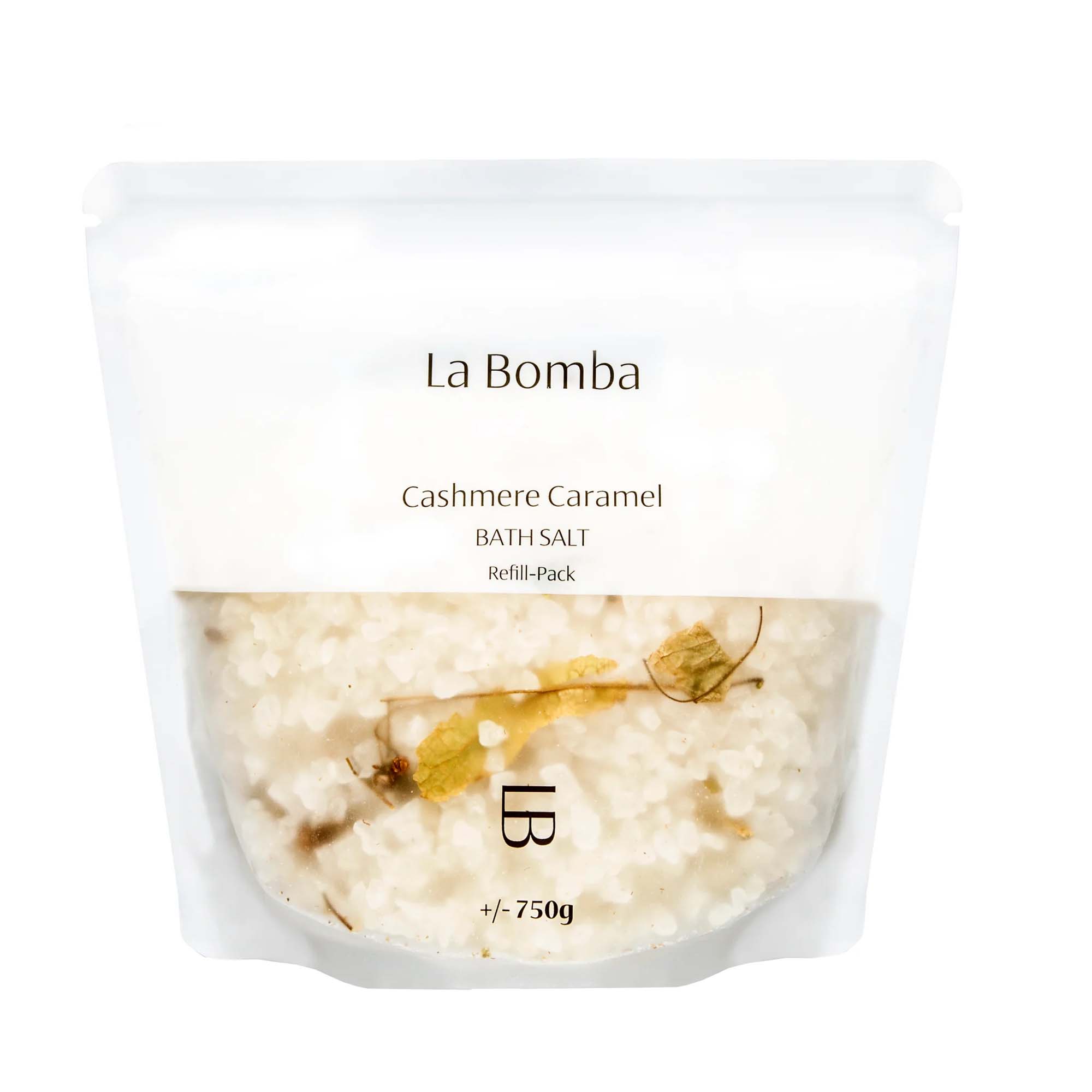 La Bomba Cashmere Caramel sare de baie 750g