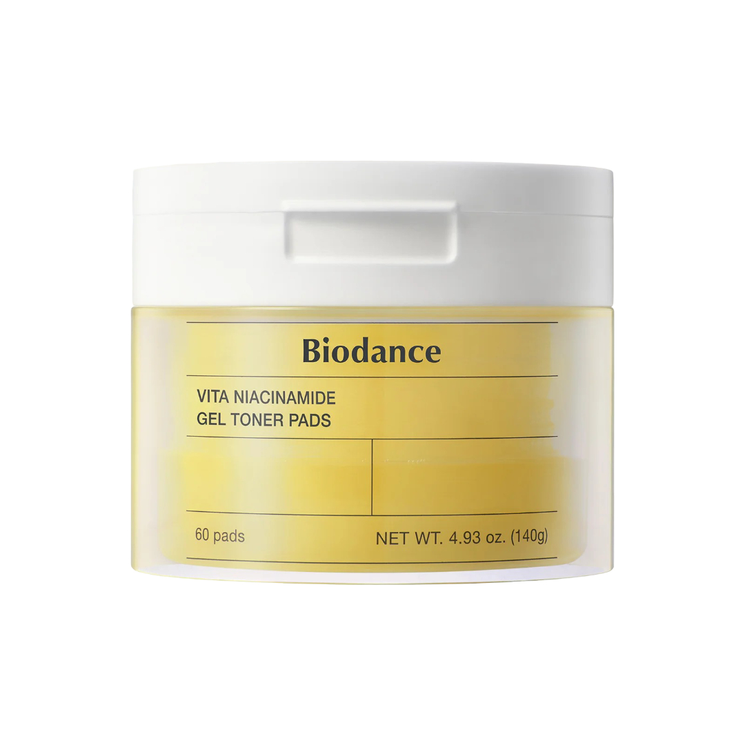 Biodance Vita Niacinamide Gel Toner Pads Pads de Tonifiere Iluminatoare 60 Bucăți