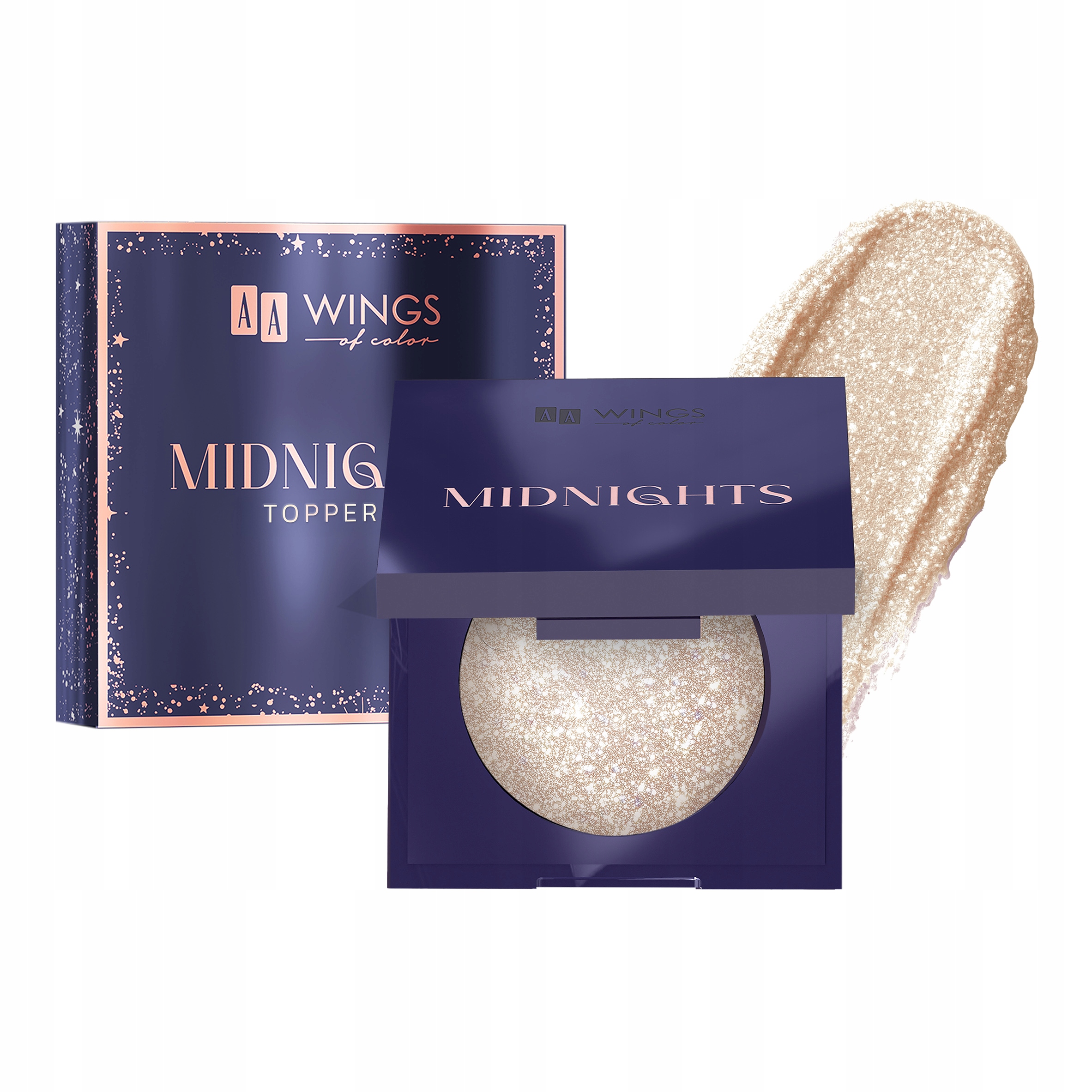 AA Wings of Color Midnights Eye Topper 01 Golden Moon