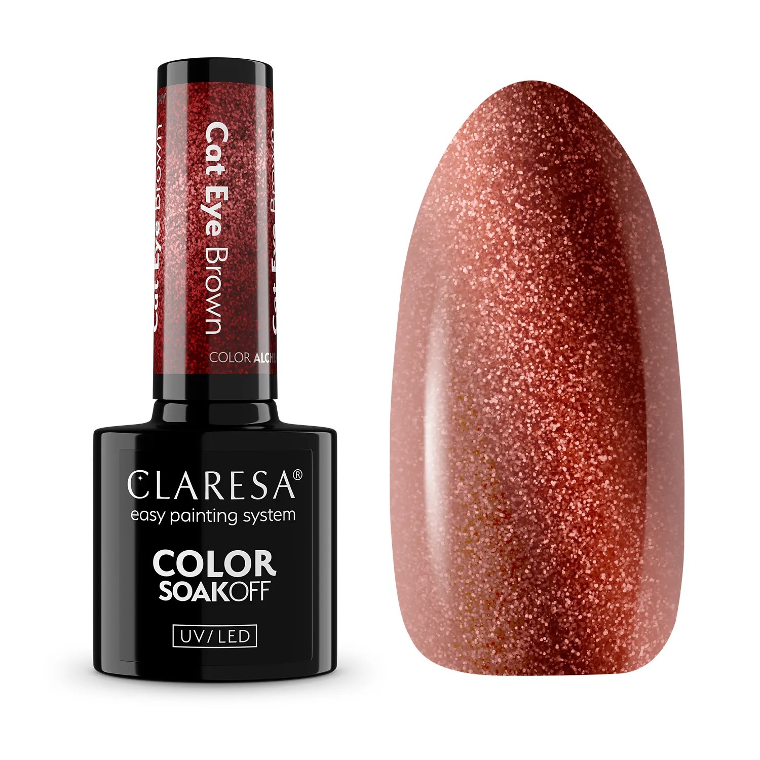 Claresa Hybrid Lacquer Alchemy Cat Eye Brown