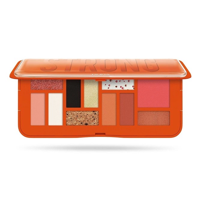 PUPA Milano Paletă de machiaj M 004 Nuanțe puternice