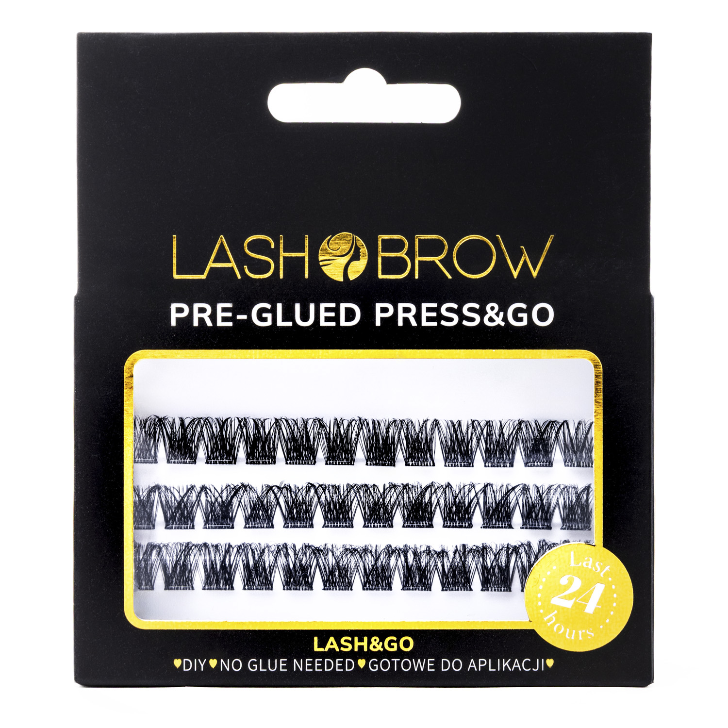 LASH BROW Press & Go Sticky Tufts Set Party Fever