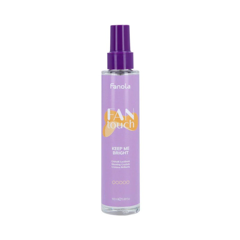 Fanola Fan Touch Keep Me Bright Shine Crystals pentru păr 100ml