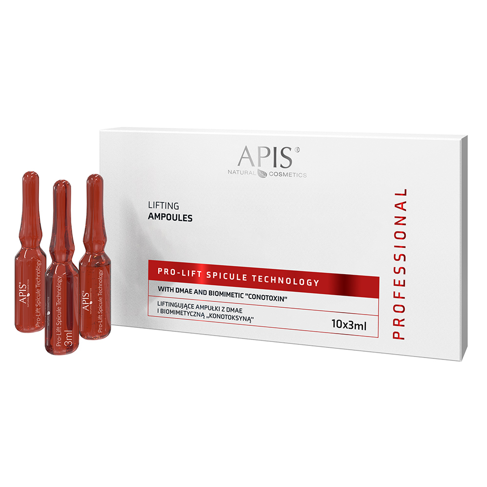 APIS Pro-Lift Spicule Technology Lifting Face Ampule 10x3ml